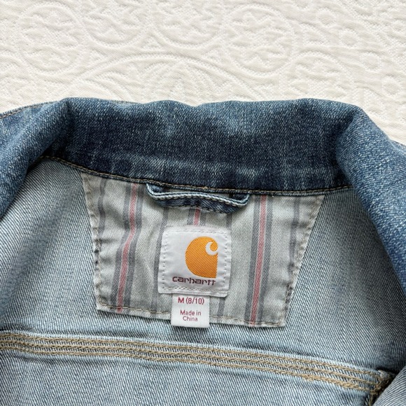 Carhartt Women's Benson Denim Jacket, Sz M - Picture 7 of 7